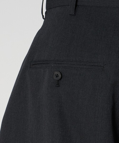 LOEFF（ロエフ）の「＜LOEFF＞ギャバジン ボンタン パンツ（その他パンツ・レディース・ナチュラル/ダークグレー・2/1/0）」の6枚目の写真