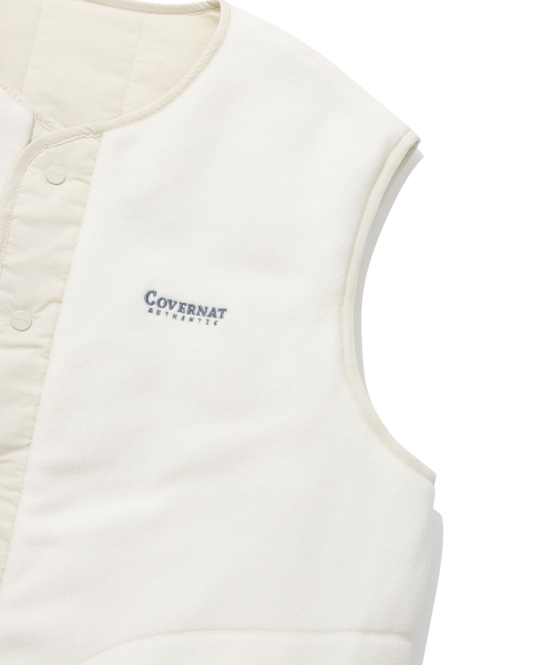 COVERNAT(カバーナット)の「フリースリバーシブルキルティングベストエクリュ(ダウンベスト・レディース・その他・SMALL/MEDIUM)」の11枚目の写真