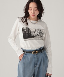 Elura | フォトプリントT/641261(Tシャツ/カットソー)