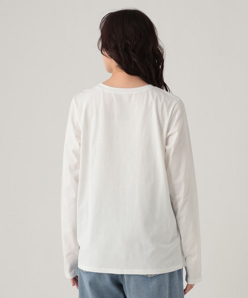 Elura（エルーラ）の「フォトプリントT/641261（Tシャツ/カットソー・レディース・ブラック系その他/ホワイト・FREE）」の10枚目の写真