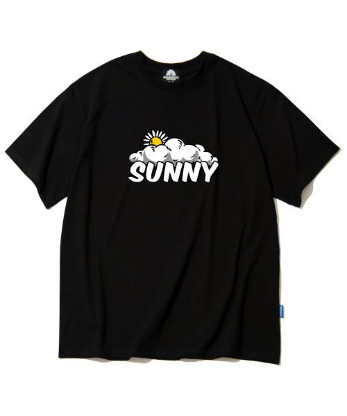 TRIPSHION(トリップション)の「サニー&クラウドグラフィックTシャツ - ブラック(Tシャツ/カットソー・メンズ・その他・LARGE/MEDIUM/X-LARGE)」の1枚目の写真