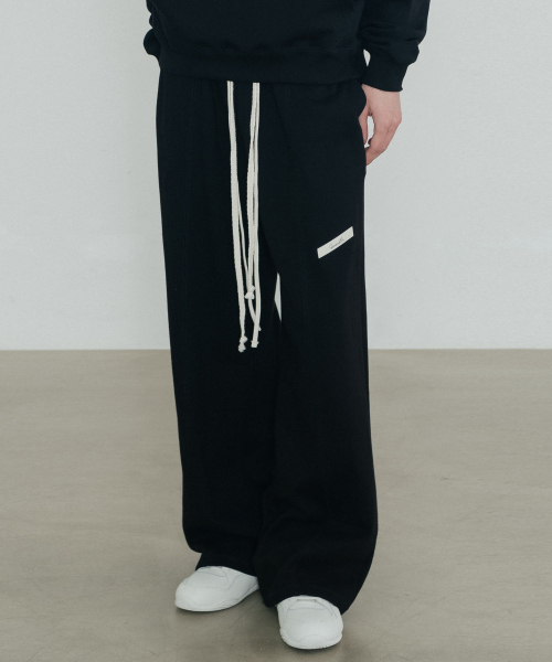 SSIN AND LEE(シンアンドリー)の「テイラーコットンスウェットパンツブラック(スウェットパンツ・メンズ・その他・MEDIUM/LARGE)」の4枚目の写真