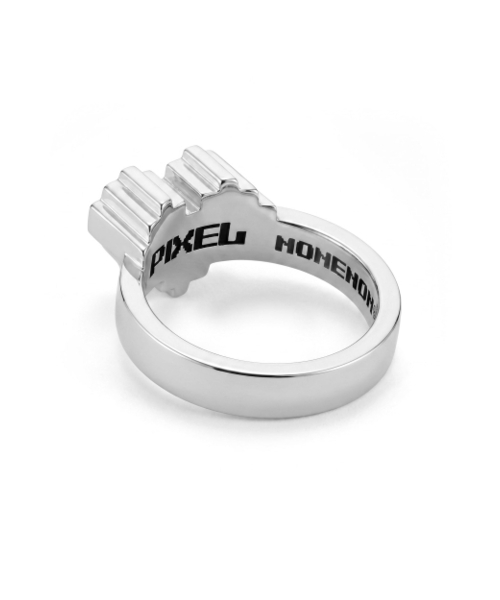 NONENON(ノンノン)の「PIXEL LOVE RNG SILVER925(リング・レディース・その他・SMALL/MEDIUM/LARGE)」の4枚目の写真