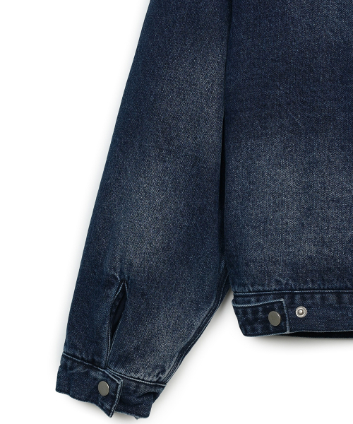 FDR(エフディーアール)の「Heavy Denim Work Hood Quilting Jacket Blue(パーカー・メンズ・その他・SMALL/MEDIUM/LARGE)」の6枚目の写真