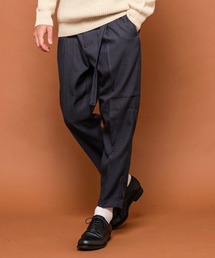MR.OLIVE | 【MR.OLIVE】RETORO POLYESTER TWILL /BELTED WIDE TAPERED PANTS(スラックス)