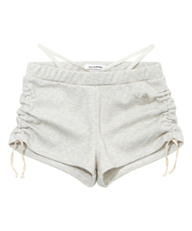 DAMP（ドントアスクマイプラン）の「Shirring String Microshorts_oatmeal（その他パンツ）」