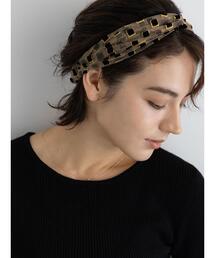 Te chichi（テチチ）の「ラメシアーターバン（その他ヘアアクセサリー）」