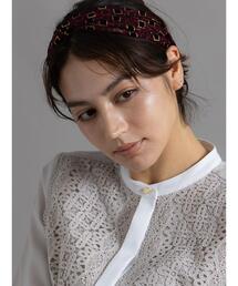 Te chichi（テチチ）の「ラメシアーターバン（その他ヘアアクセサリー）」