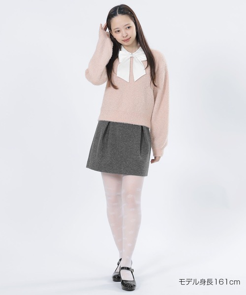 ラメリボンシャギー プルオーバー（ニット/セーター）｜MARY QUANT