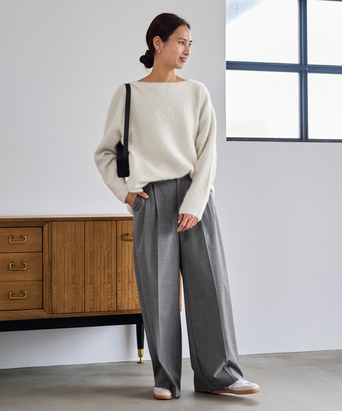 セール】≪追加≫FOX/CASHMERE ボートネック プルオーバー2（ニット