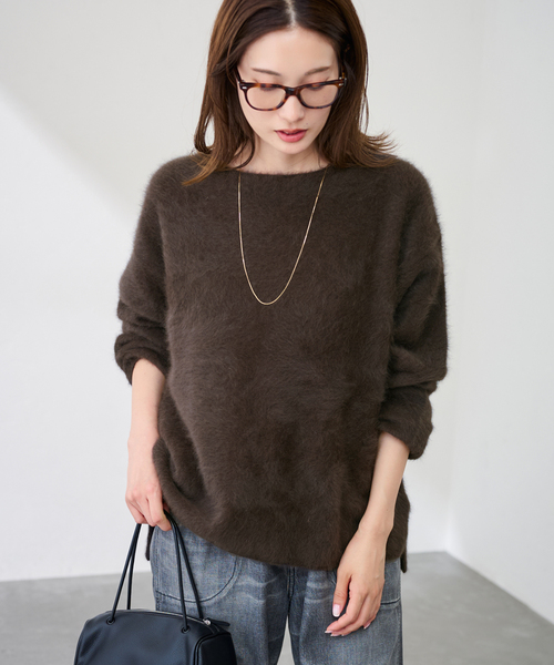 セール】≪追加≫FOX/CASHMERE ボートネック プルオーバー2（ニット