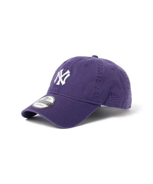 NEW ERA（ニューエラ）の「【別注】NEW ERA / MLB 920（キャップ・レディース・イエロー/ネイビー/パープル・ONE SIZE）」の6枚目の写真
