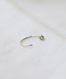 Scrap Book（スクラップブック）の「【Aperdiem】Memory Stone Single P（ピアス（片耳用））」