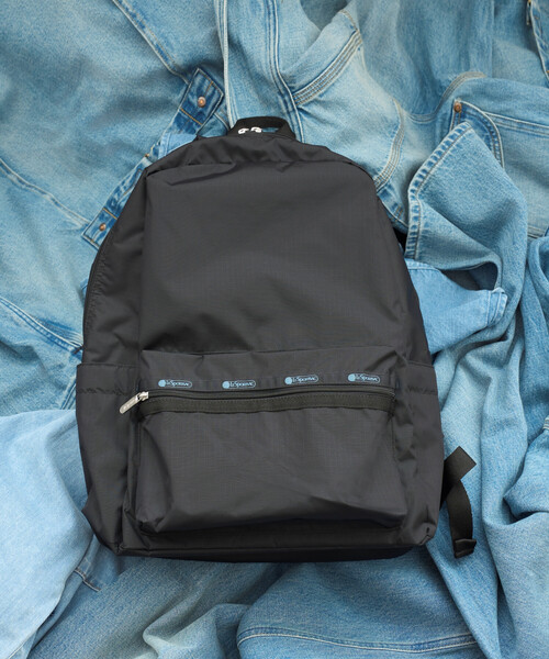 FREAK'S STORE（フリークスストア）の「LeSportsac × FREAK'S STORE/レスポートサック 別注 CLASSIC EVERYDAY BACKPACK/クラシック エブリデイ バックパック/A４サイズ/ノートPC収納可能（バックパック/リュック・レディース・ブラウン/ブラック・ONE SIZE）」の17枚目の写真