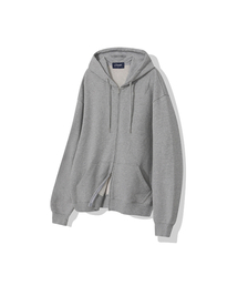 CRISCELO（クリスチェロ）の「Muji Hood 2WAY ZIP-UP_Gray（パーカー）」