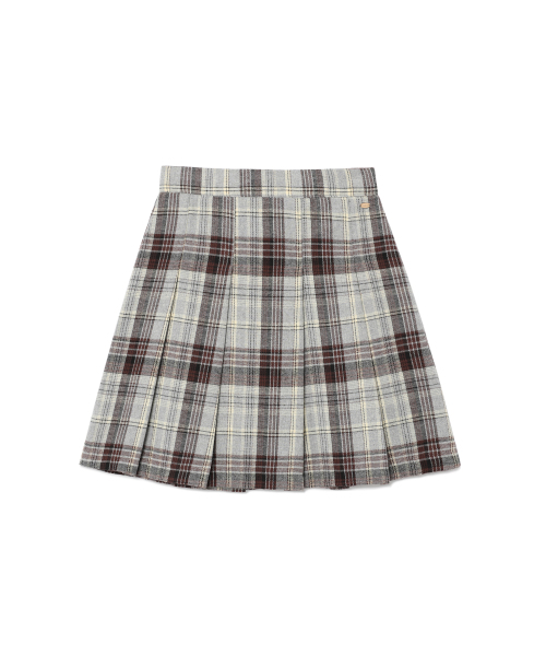 REORG(リオルグ)の「EOT CHECKERED PLEATS MINI SKIRT GRAY(スカート・レディース・その他・SMALL/MEDIUM/LARGE)」の5枚目の写真