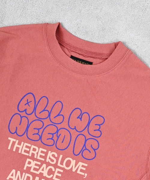 MARKEY'S(マーキーズ)の「ナガソデリブロンティー(Tシャツ/カットソー・キッズ・オフホワイト/ブルー/テラコッタ/杢グレー・100/95/90/80/110/150/140/130/120)」の22枚目の写真