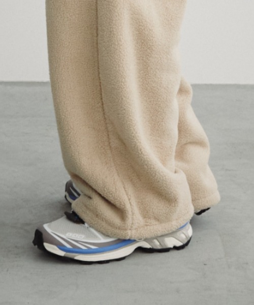 Auntie Rosa Holiday（アンティローザホリデー）の「ボアフリースボリュームパンツ（その他パンツ・レディース・ベージュ/ブラック・FREE）」の20枚目の写真