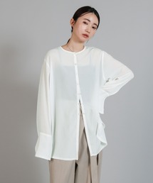select MOCA Et（セレクトモカエト）の「【Et】Button Design Wide Cuff Blouse（シャツ/ブラウス）」