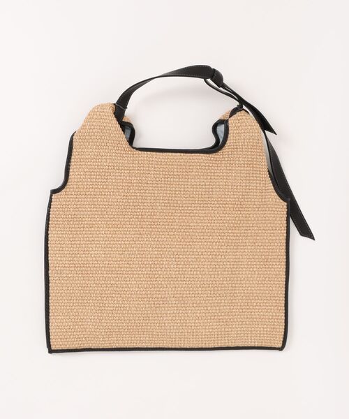 ANITA BILARDI(アニタビラルディ)の「【Anita Bilardi】トートバッグ かごバッグ ラフィア ワンハンドルバッグ(かごバッグ・レディース・ナチュラル/ベージュ/ホワイト/ブラック・FREE)」の12枚目の写真