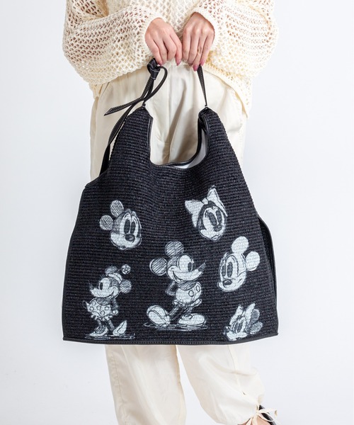 ANITA BILARDI(アニタビラルディ)の「【Anita Bilardi】トートバッグ かごバッグ ラフィア ワンハンドルバッグ(かごバッグ・レディース・ナチュラル/ベージュ/ホワイト/ブラック・FREE)」の20枚目の写真