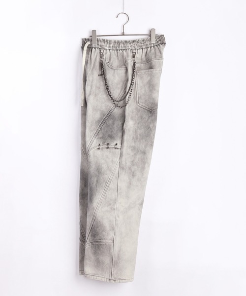 WESTSEA(ウエストシー)の「ウォレットチェーン付き デニムパンツ ウォッシュ加工(デニムパンツ・メンズ・グレー/ブルー/ブラック・M/L/XL)」の7枚目の写真