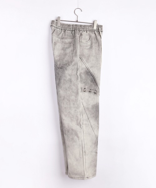 WESTSEA(ウエストシー)の「ウォレットチェーン付き デニムパンツ ウォッシュ加工(デニムパンツ・メンズ・グレー/ブルー/ブラック・M/L/XL)」の8枚目の写真