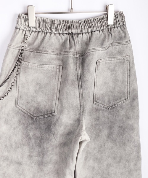 WESTSEA(ウエストシー)の「ウォレットチェーン付き デニムパンツ ウォッシュ加工(デニムパンツ・メンズ・グレー/ブルー/ブラック・M/L/XL)」の13枚目の写真