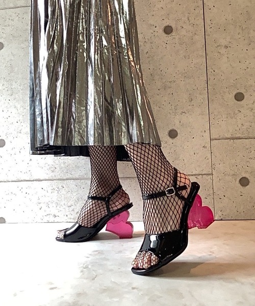 Jeffrey Campbell（ジェフリーキャンベル）の「ハートヒールサンダル（サンダル・レディース・ブラック・36/35/39/38/37）」の16枚目の写真