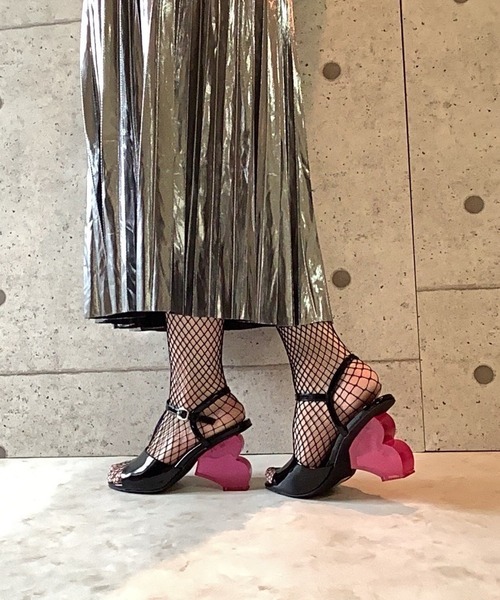 Jeffrey Campbell（ジェフリーキャンベル）の「ハートヒールサンダル（サンダル・レディース・ブラック・36/35/39/38/37）」の17枚目の写真