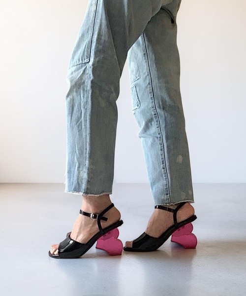 Jeffrey Campbell（ジェフリーキャンベル）の「ハートヒールサンダル（サンダル・レディース・ブラック・36/35/39/38/37）」の20枚目の写真