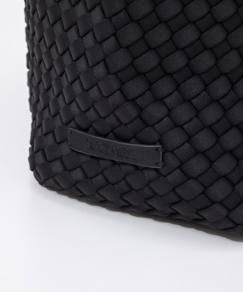 NAGHEDI(ナゲディ)の「NAGHEDI Nomad Large Hobo ナケディ メッシュ ノマド ラージ ホーボー トートバッグ(トートバッグ・レディース・ベージュ/ブラック/クリーム・FREE)」の11枚目の写真