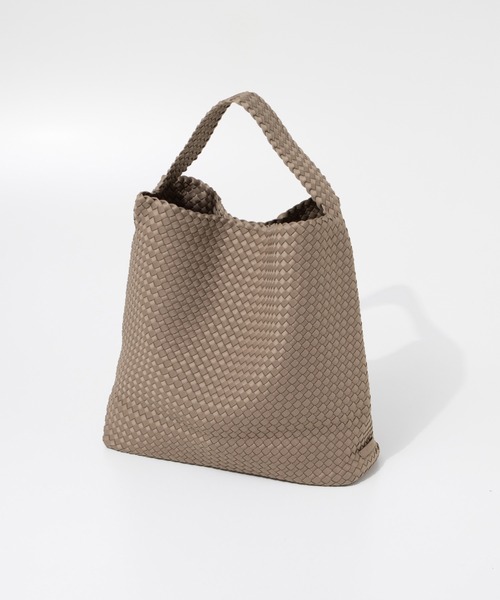 NAGHEDI(ナゲディ)の「NAGHEDI Nomad Large Hobo ナケディ メッシュ ノマド ラージ ホーボー トートバッグ(トートバッグ・レディース・ベージュ/ブラック/クリーム・FREE)」の15枚目の写真