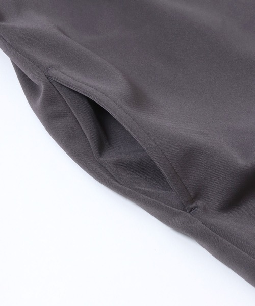 SITRY（シトリー）の「SITRY Heart Embroidery Track Jacket/別注 オーバーサイズ ダブルジップ ハートロゴ ワンポイントラメ刺繍 トラックジャケット ジャージ メンズ レディース（ジャージ・メンズ・ベージュ/チャコール/ネイビー・XL/L/M）」の16枚目の写真