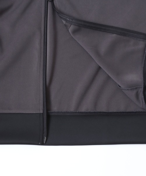 SITRY（シトリー）の「SITRY Heart Embroidery Track Jacket/別注 オーバーサイズ ダブルジップ ハートロゴ ワンポイントラメ刺繍 トラックジャケット ジャージ メンズ レディース（ジャージ・メンズ・ベージュ/チャコール/ネイビー・XL/L/M）」の12枚目の写真