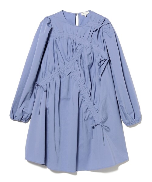 GHOSPELL（ゴスペル）の「【4/2値下げ】GHOSPELL / Heloisa Mini Dress（ワンピース・レディース・サックスブルー・SMALL）」の7枚目の写真