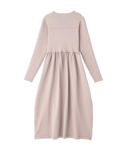 CRAFT STANDARD BOUTIQUE（クラフトスタンダードブティック）の「＜セレモニー／ハレの日＞スポンディッシュニットワンピース◆（ワンピース・レディース・ライトグレー/チャコールグレー・FREE）」の20枚目の写真