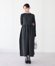 CRAFT STANDARD BOUTIQUE | <セレモニー/ハレの日>スポンディッシュニットワンピース◆(ワンピース)