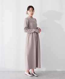CRAFT STANDARD BOUTIQUE（クラフトスタンダードブティック）の「＜セレモニー／ハレの日＞スポンディッシュニットワンピース◆（ワンピース）」
