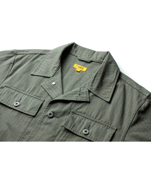 THE RESQ（ザーレスキュー）の「HBT M43 KILROY JACKET [VINTAGE OLIVE]（デニムジャケット・メンズ・その他・MEDIUM/LARGE/X-LARGE）」の3枚目の写真