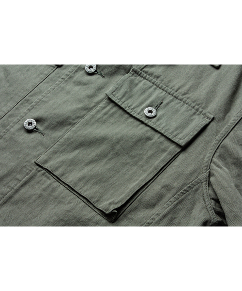 THE RESQ（ザーレスキュー）の「HBT M43 KILROY JACKET [VINTAGE OLIVE]（デニムジャケット・メンズ・その他・MEDIUM/LARGE/X-LARGE）」の5枚目の写真