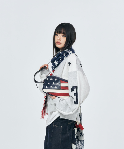 SCHISM INDUCING（スキズムインデューシング）の「US FLAG MINI BAG NAVY（ショルダーバッグ・レディース・その他・OS）」の8枚目の写真