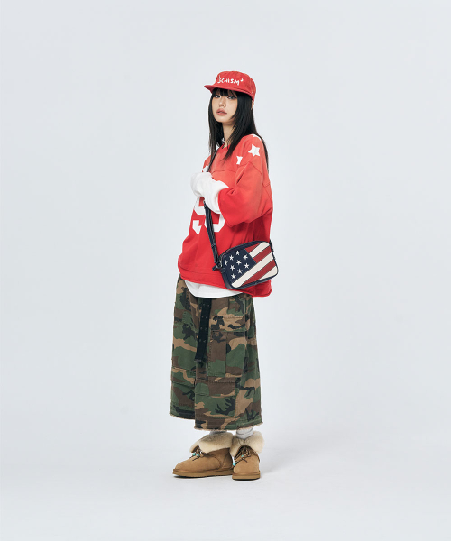 SCHISM INDUCING（スキズムインデューシング）の「US FLAG MINI BAG NAVY（ショルダーバッグ・レディース・その他・OS）」の13枚目の写真