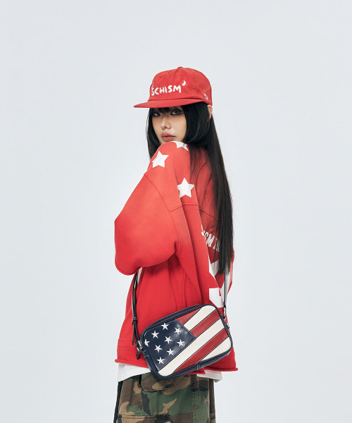 SCHISM INDUCING（スキズムインデューシング）の「US FLAG MINI BAG NAVY（ショルダーバッグ・レディース・その他・OS）」の15枚目の写真