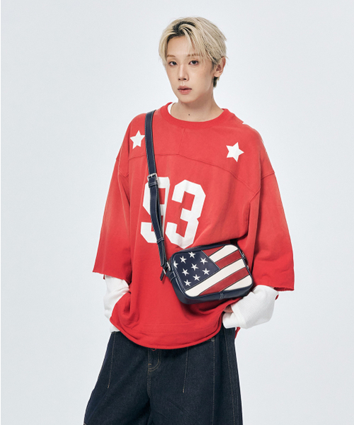 SCHISM INDUCING（スキズムインデューシング）の「US FLAG MINI BAG NAVY（ショルダーバッグ・レディース・その他・OS）」の17枚目の写真