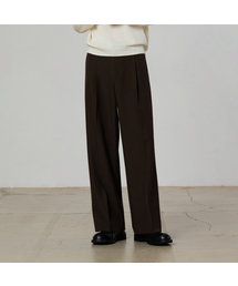 HYOJI（ヒョージ）の「ワンタックワイドスラックス (F01-3カラー)（スラックス）」