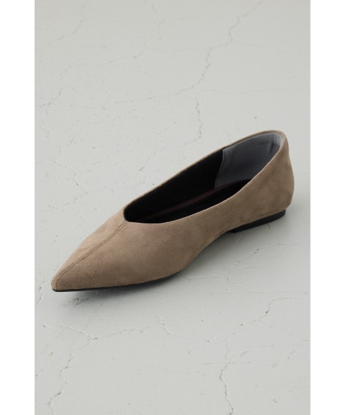 AZUL by moussy（アズールバイマウジー）の「ソフトインソールローヒールパンプス（パンプス・レディース・グレイッシュベージュ/ブラック/レッド・LARGE/MEDIUM/SMALL）」の13枚目の写真