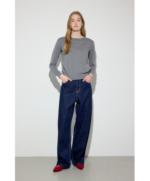 AZUL by moussy（アズールバイマウジー）の「ソフトインソールローヒールパンプス（パンプス・レディース・グレイッシュベージュ/ブラック/レッド・LARGE/MEDIUM/SMALL）」の20枚目の写真