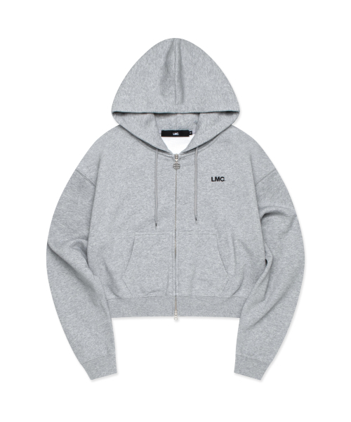 LMCの「WM OG CROPPED ZIP-UP HOODIE heather gray(パーカー・レディース・その他・M/S)」の1枚目の写真