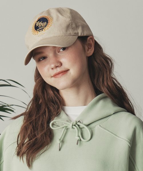 VISION STREET WEAR（ヴィジョンストリートウェア）の「VSW Emblem Ball Cap Beige（キャップ・メンズ・その他・FREE）」の2枚目の写真